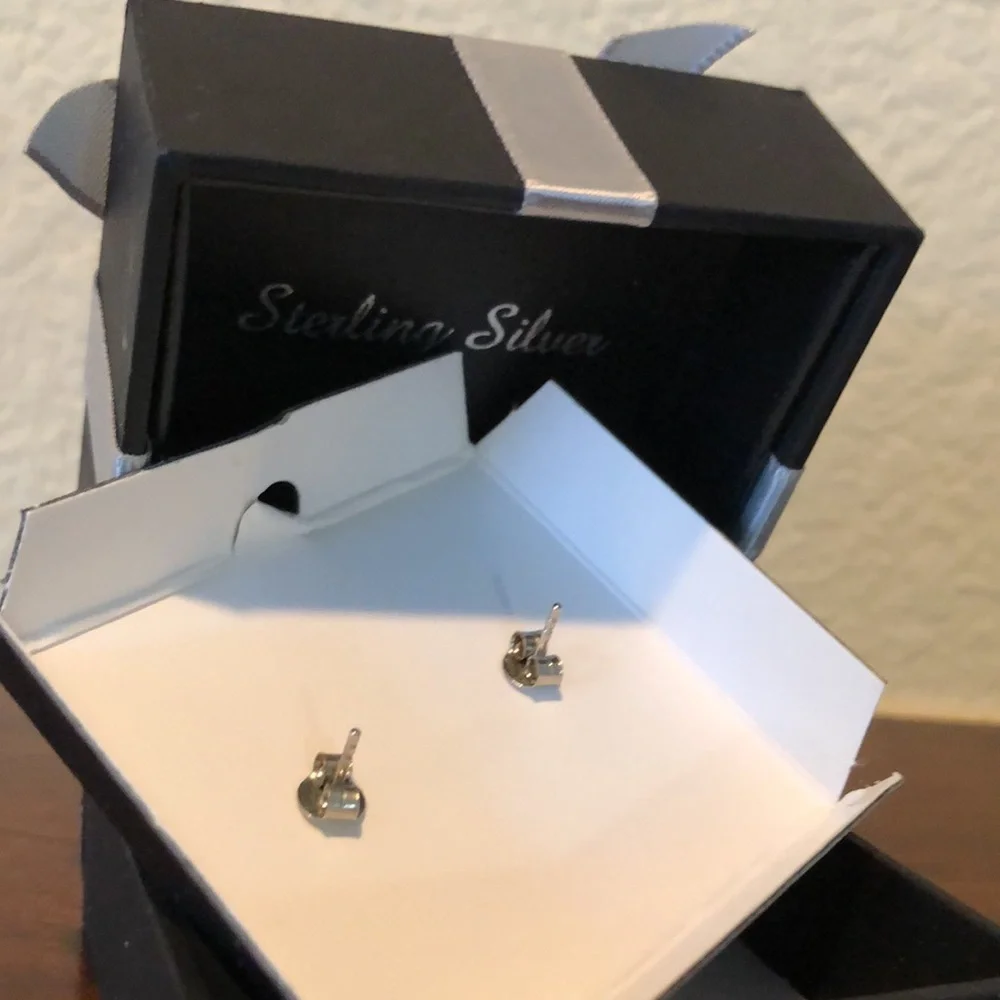 1/10 Carat TW Diamond Halo Stud Earrings - Picture 6 of 7